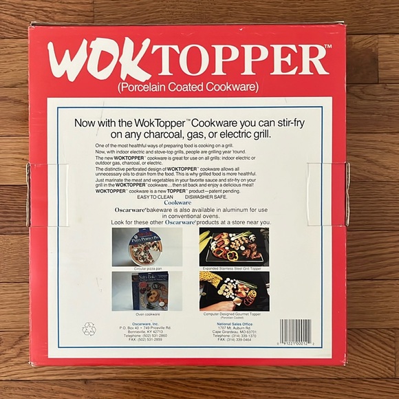 New WokTopper Porcelain Coated Cookware for Stir Frying on the Grill - Picture 3 of 14